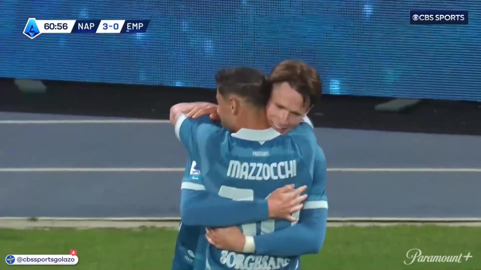 無敵雙響炮！麥克托米奈甩頭破門梅開二度！盧卡庫傳中送助攻！