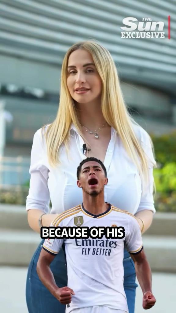 WTF！根本聽不清這皇馬女主持講啥，這身材真的很吸引眼球